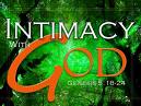 intimacy with God